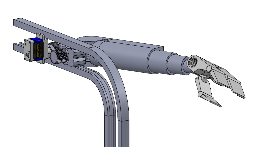 New WALL-E robot arm design